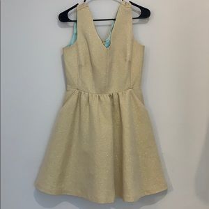 Vineyard Vines Gold Cocktail dress